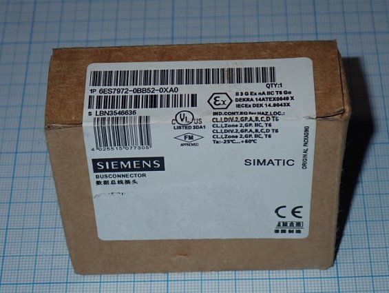 Соединитель Siemens 6ES7972-0BB52-0XA0