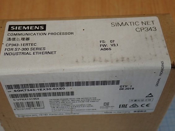 Процессор SIEMENS 6GK7343-1EX30-0XE0