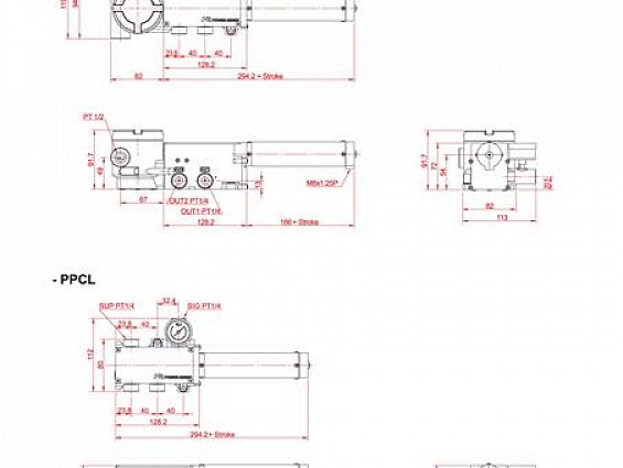 Позиционер POWER-GENEX EPCL-250-P 4-20mA DC Max 7bar ExdIICT6 +70C электрорегулятор