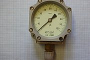 Манометр судовой МКУ 100кгс/см2 Кл.т.1,5 для измерения избыточного давления