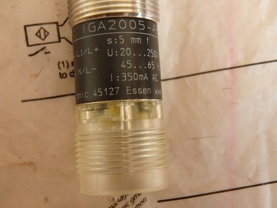 Датчик индуктивный ifm IG0231 IGA2005-ABOA/BS-201-A inductive sensors ifm electronic gmbh