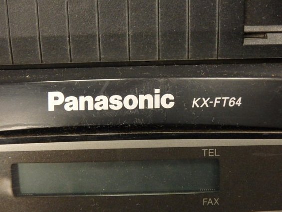 Факсимильный Аппарат Panasonic KX-FT64RU 220-240В 50/60Гц 1.0А Сделано в Малазии БЫВШИЙ В УПОТРЕБЛЕН