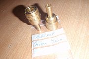 Пневморозетка RINO NW5.5 MAFA 16021108 соединительная БРС Brass Air-Quick Coupler К9