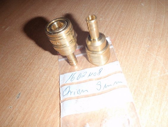 Пневморозетка RINO NW5.5 MAFA 16021108 соединительная БРС Brass Air-Quick Coupler К9