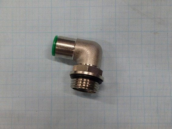 Фитинг цанговый угловой 221012 ПНЕВМАКС PNEUMAX аналог S6520 10-1/2 КАМОЦЦИ CAMOZZI ИТАЛИЯ