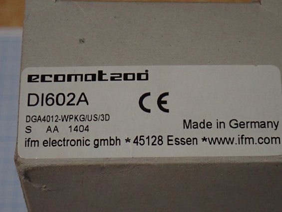 Датчик скорости ifm DI602A DGA4012-WPKG/US/3D Ex -20...+50С Made in Germany