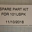Ремкомплект пневмопривода air torque at101U pt100 101USPK complete spare part kit for