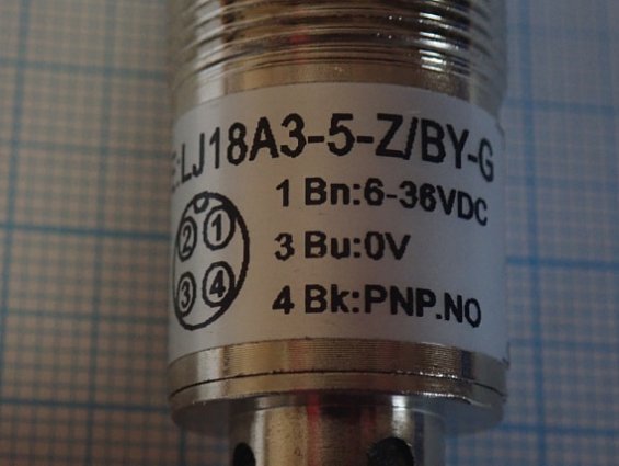 Индуктивный датчик LJ18A3-5-Z/BY-G 6-36VDC