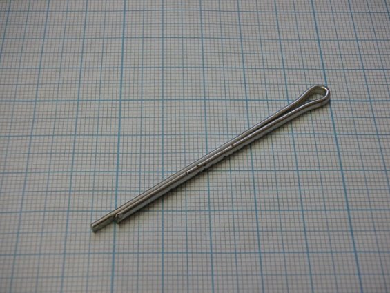 Шплинт 3,2х50 оц zn DIN94 ГОСТ 397-79 ISO 1234 разводной из оцинкованной стали