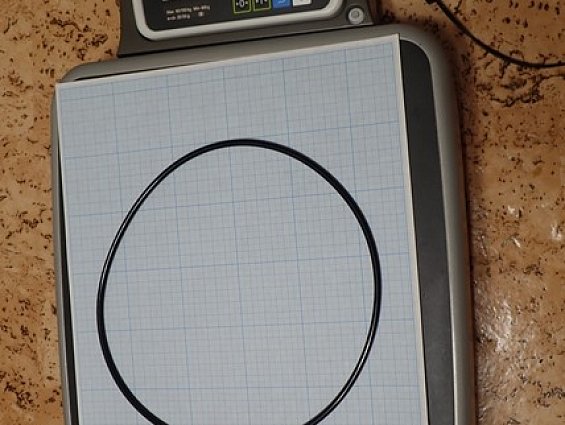 Кольцо O-ring 245.0-5.33 245-533 OD245*5.33MM 245х5.33mm 70NBR din3771 резиновое