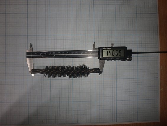 Щетка-ерш стальной Д25х75х120х4.0х0.30мм D25х75х120х4.0х0.30mm диаметр-Ф25мм длина ворса-75мм