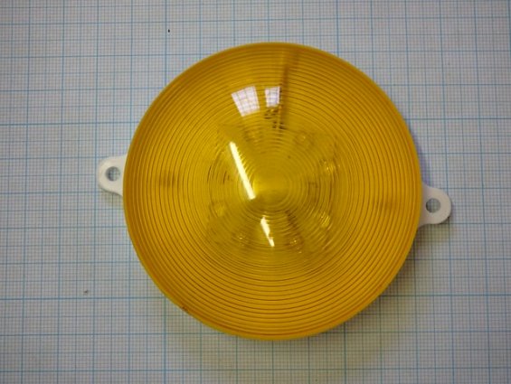 Оповещатель ЭЛЕКТРОТЕХНИКА И АВТОМАТИКА МАЯК-24СТ U=24V IP66 охранно-пожарный световой мигающий