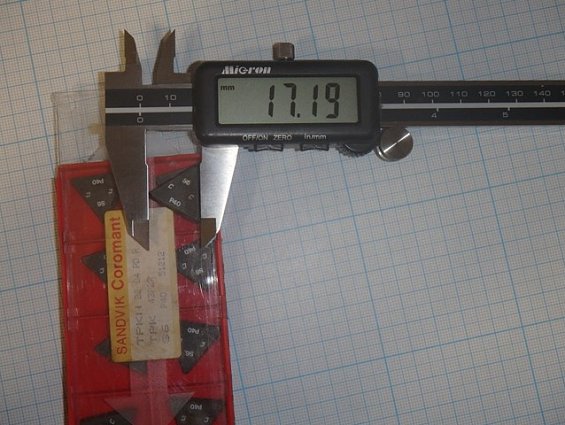 Пластина Coromant TPKN2204PDR tpkn-22-04-pd-R tpk-43p2R сплав-S6 p40