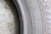 Автошина BRIDGESTONE R600 165R13LT 8P.R. LIGHT TRUCK bk51459-6 износ 50% задняя без камеры