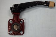Затвор поворотный OREG DANFOSS GAUDFRIN DN40 РN16 с рукояткой уплотнение epdm корпус чугун FT25