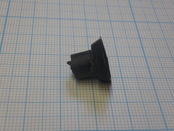 Держатель пакетов вакуумный диаметр Ф13мм присоска цвет черный итальянской упаковочной машины