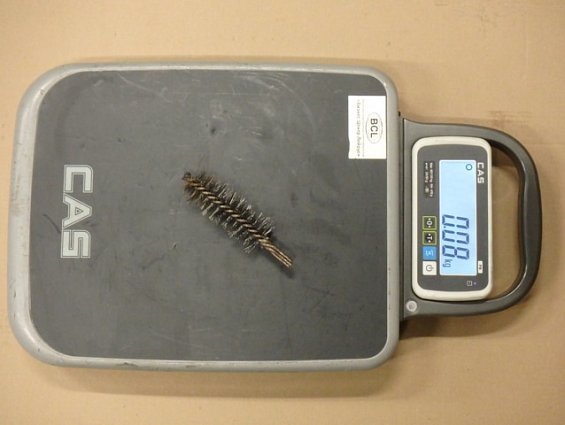 Щетка-ерш стальной Д40х95х150х4.0х0.4мм D40х95х150х4.0х0.4mm диаметр-Ф40мм длина ворса-95мм