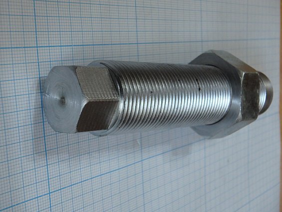 Затяжной регулировочный винт с гайкой Evolution 50003580+50003566 roller setting screw