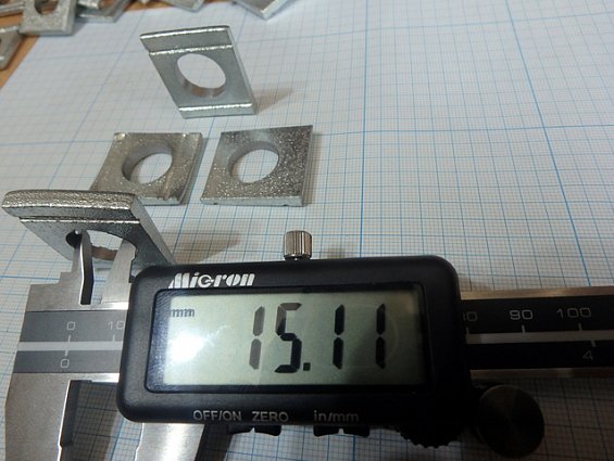 Шайба косая М14 оц zn din434 ГOCТ10906-78 b=30х26мм d=15.0мм S=4.7мм S1=3.7мм