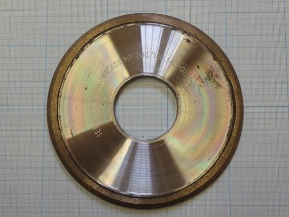 Круг кубанитовый кубонитовый 90гр IЕЕI 160х8,5х6х90грх51 КР 200/160 М2-01 150% БУ