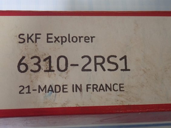 Подшипник SKF Explorer 6310-2RS1 21-MADE IN FRANCE