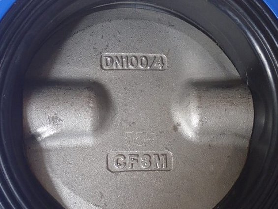 Затвор Omal DN100 PN16 V376XE72 -25С...+135С A536 Disc A351-CF8M нержавеющая сталь