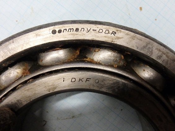 Подшипник DKF Q224 P6 GERMANY-DDR потеря товарного вида