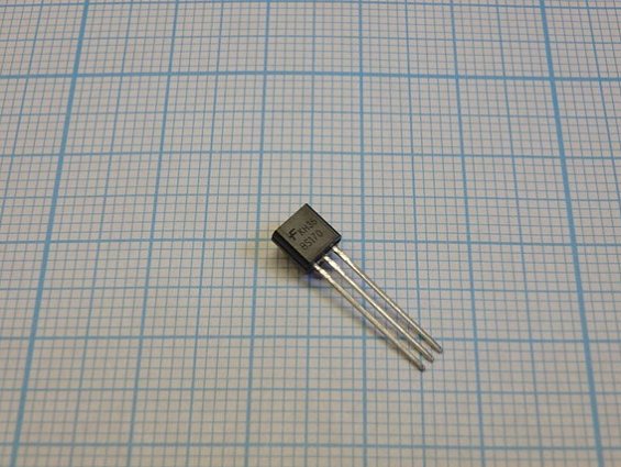 Транзистор bs170 n-канальный 60в 0.5а to-92 fairchild