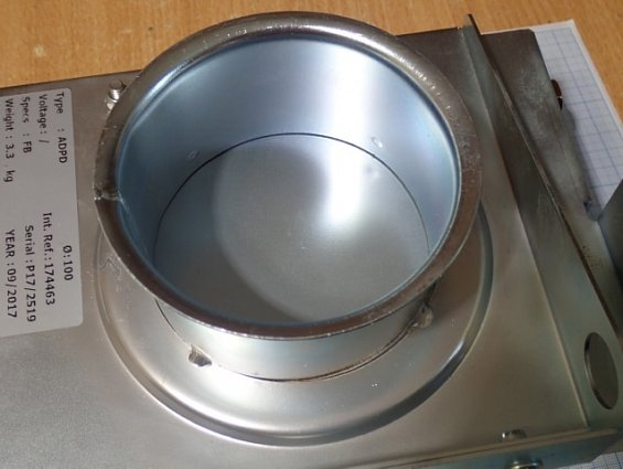 Пневматический демпфер сдвижной Formula Air ADPD Ф100mm типа-AADA000169 P17/2519 PALAMATIC флажок