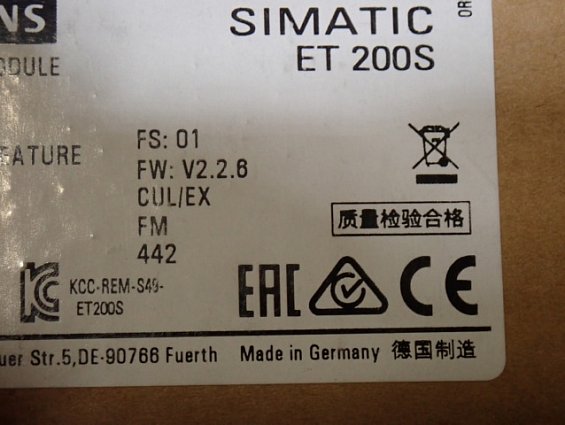 Модуль SIEMENS 6ES7 151-1BA02-0AB0 Made in Germany