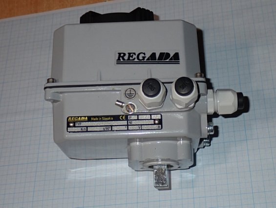 Электропривод REGADA 280.0-04BAC/04 32N.m 160s/90 IP54 230V 50Hz 0,025A Made in Slovakia