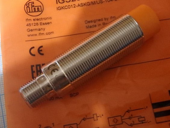 Датчик индуктивный ifm IGS209 IGkC012-ASkG/m/US-104-DRS/2LED inductive sensors ifm electronic gmbh