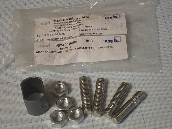 Переходник KSB Amri 9974010482 ADAPTAT.KIT ACTAIR 50-CADM.STEEL-F10-M19