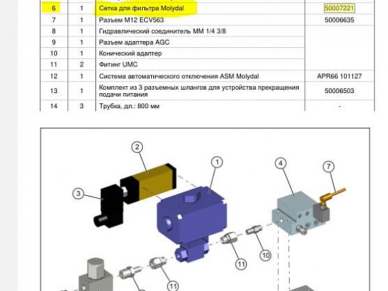 Фильтроэлемент EVOLUTION 50007221 filter pack 300micron системы смазки гранулятора Evolution-8250