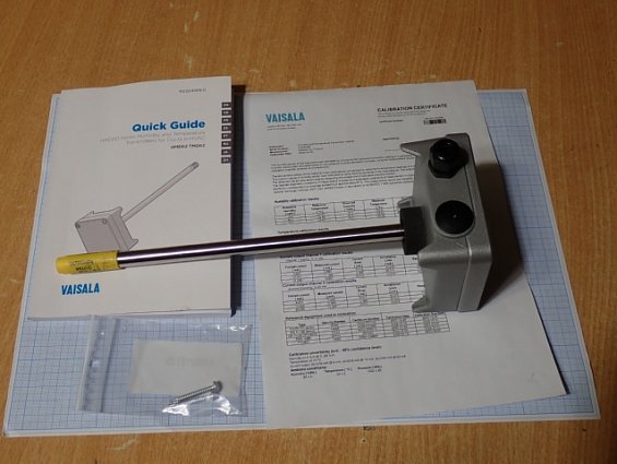 Датчик температуры и влажности VAISALA HMD62 HUMIDITY AND TEMPERATURE TRANSMITTER 10-35V 4...20mA ве