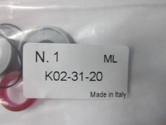 Ремкомплект пневмоцилиндра camozzi k02-31-20 набор уплотнений с манжетами поршня серия 31