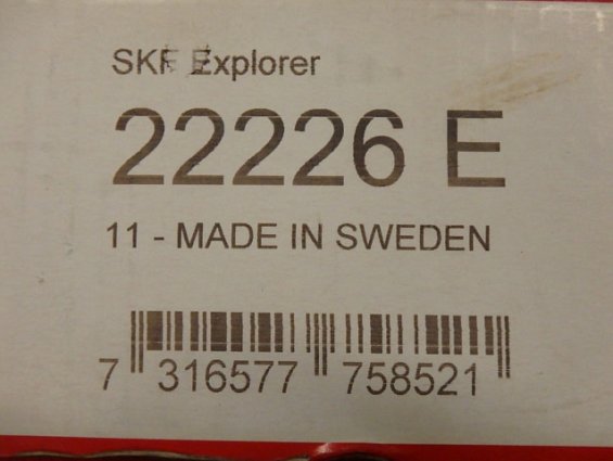 Подшипник SKF 22226E Explorer 11-Made in Swegen