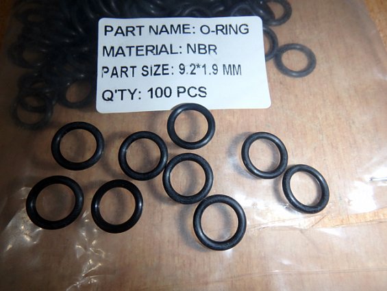 Кольцо 009.2-1.9 nbr din3771 O-RING резиновое уплотнительное круглого сечения