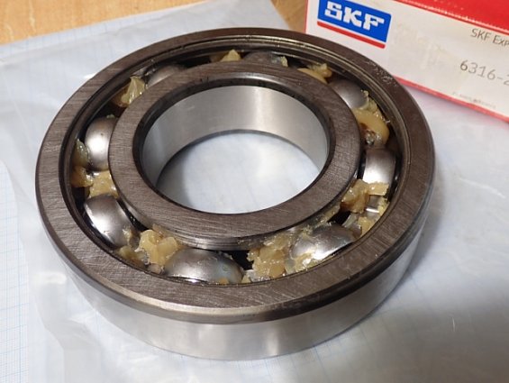 Подшипник SKF Explorer 6316 21-MADE IN FRANCE ОТКРЫТЫЙ НЕ УСТАНАВЛИВАЛСЯ