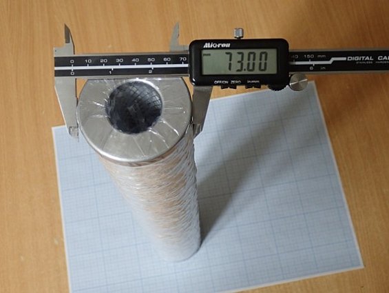Фильтрующий элемент ЭТ-500 ЭТ500 ФСВ тонкой очистки сжатого воздуха CO2 азот аргон гелий