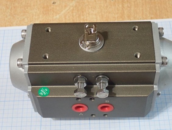 Пневмопривод CAMOZZI CA050 F03/05 CAD376XEH69M-SBA 8bar DN50/PN16 -30...+135С