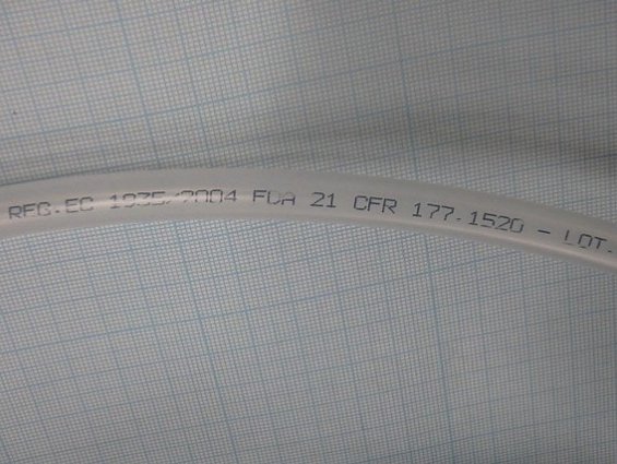 Трубка пневматическая полиэтиленовая БЕЛАЯ TPE 10/8 8х10 диаметр наружный 10мм