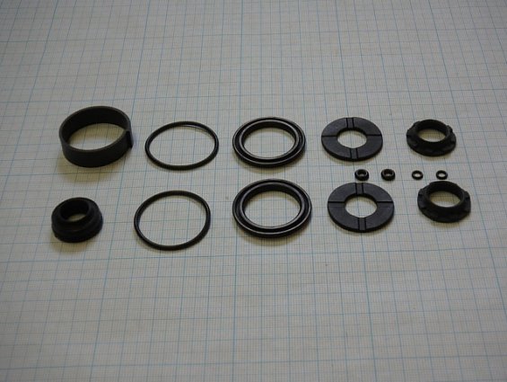 Ремкомплект пневмоцилиндра camozzi k02-40-32 набор уплотнений с манжетами поршня серия 40