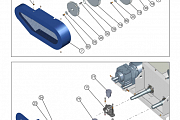 Уплотнение Evolution 50001909 cовместное TSN510L питателя BIVIS ТИП300 DBV300 пресса-гранулятора