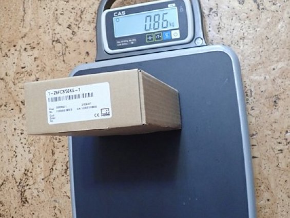 Балочный тензодатчик веса HBM Z6FC3 50KG Emax=50kg Emin=0kg Elim=75kg Vmin=4.5g