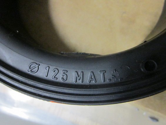 Уплотнение поворотного затвора InterApp DN125 Ф125mat LI.DE0125.EW EPDM