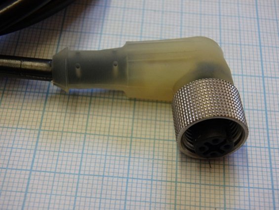 Соединитель розетка угловой CS S20-1-2-C датчика индуктивного производитель НПК ТЕКО г.Челябинск