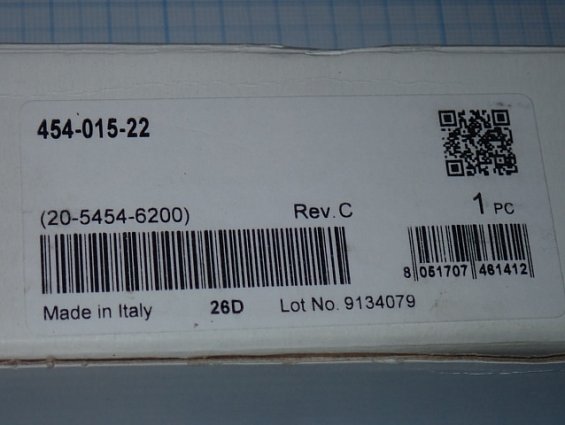 Распределитель CAMOZZI 454-015-22 Made in Italy