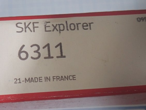Подшипник SKF 6311 21-MADE IN FRANCE Explorer
