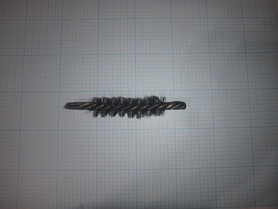 Щетка-ерш стальной Д25х75х120х4.0х0.30мм D25х75х120х4.0х0.30mm диаметр-Ф25мм длина ворса-75мм